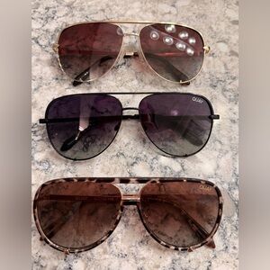 Quay Aviator Sunglasses Bundle